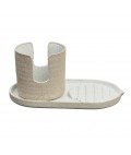 Robert Gordon | Garden To Table | Sponge + Soap Holder with Tray Robert Gordon | Garden To Table | Sponge + Soap Holder with Tray